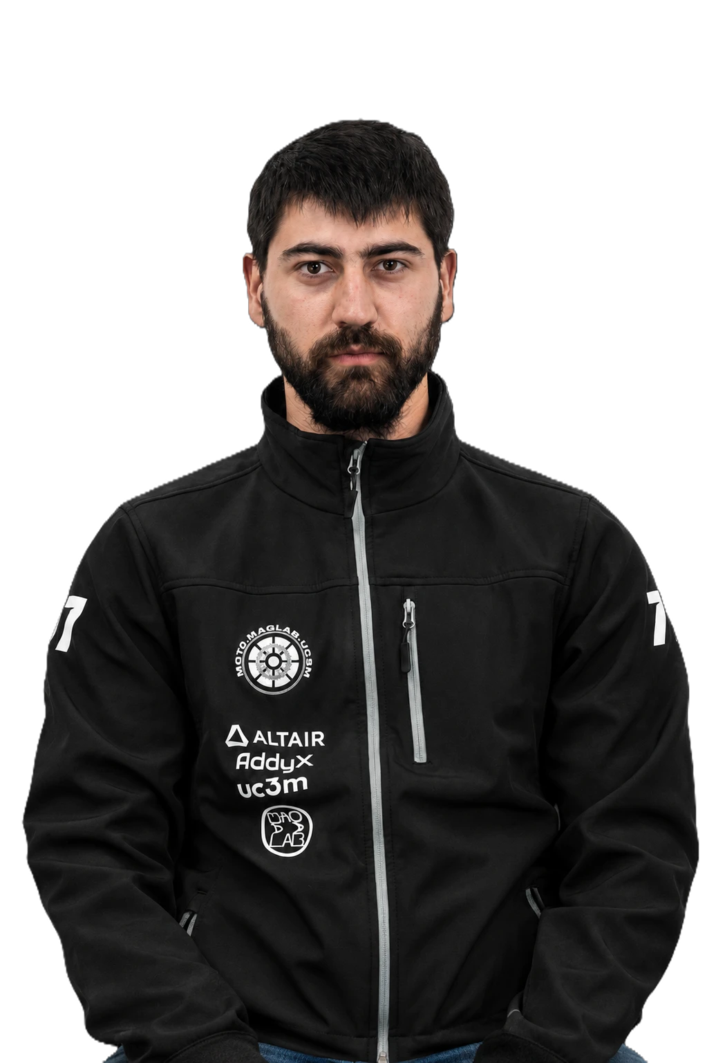 Foto de David Verdugo, Jefe de Equipo en la MS8 en MOTO-MAQLAB-UC3M