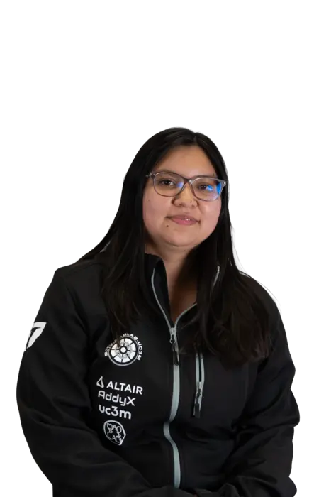 Foto de Krishna Emelyn Espinoza, Miembro de Marketing en MOTO-MAQLAB-UC3M